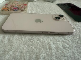 iPhone 13 128gb pink 100% stav - 4