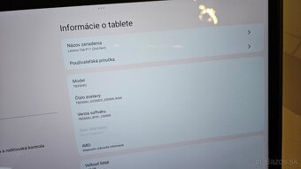 Tablet Lenovo Tab P11 + stylus + obal s klávesnicou - 4