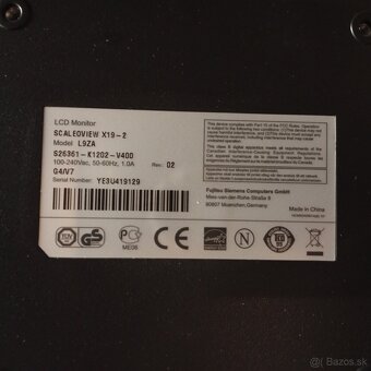 LCD Monitor Fujitsu Siemens - 4