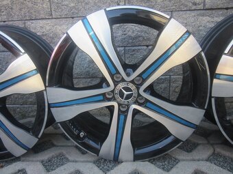 R19 hliníkové disky MERCEDES EQA rozteč 5x112 A2434011500 - 4