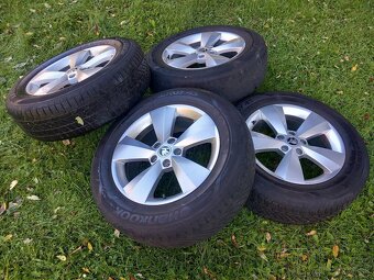 Alu disky Elektróny Kolesá 5x112R17 Hliníkové disky Škoda vw - 4
