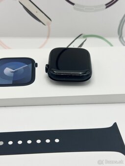 Apple Watch Series 9 45mm Midnight - Používané 89% Zdravie - 4