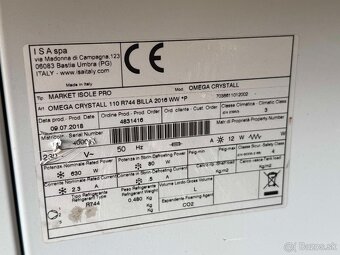 Chladící pult / ostrůvek 120x120x89cm - 4