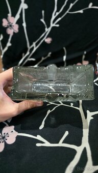 Masívna váza z ľadového skla – Švédsko - 4