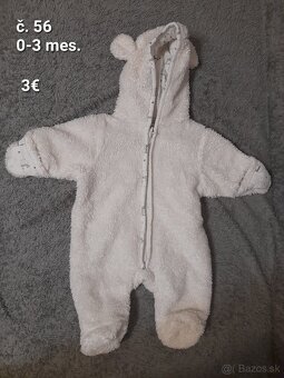 Detské overaly č.56 (0-3 mes) - 4