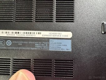 Predám pokazený notebook na náhradné diely zn.Dell e6440. - 4