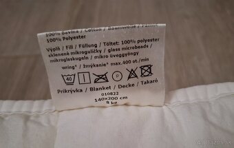 Nidū funkčná záťažová prikrývka pre dospelých 200 x 140cm - 4