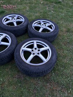 Alu disky 5x108 R17 s TPMS, 7,5J 40, pneumatiky 215/5 17” - 4