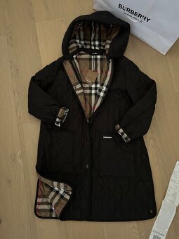 Burberry kabát M / quilted nylon parka - 4