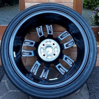 Alu R17 4x100, orig. Renault + letné pneu 205/40 R17 - 4