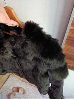Pravá kožená bundička s pravou kožušinou - 4