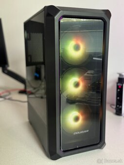 Predám herný počítač i3 8100, RX580+ 8GB ,16 GB RAM , W11 - 4