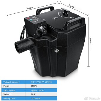 Výrobník plazivého dymu 3500W - 4