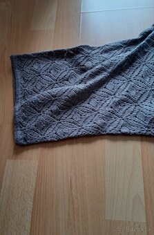 H&M nové upletove šaty kardigan S - 4