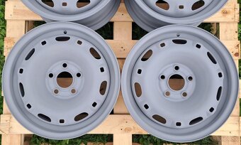 PLECH. DISKY R14 5x100 - ŠKODA FABIA 1 2 3, ROOMSTER, POLO - 4