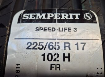 225/65 r17 letné 2 ks SEMPERIT - nejazdené - 4