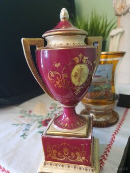 Starožitná porcelánová amfora Alt Wien - 4