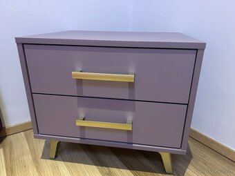 Šatníková skrina+komoda+nočný stolík - 4