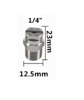 1/4" plochá vodná tryska - 4