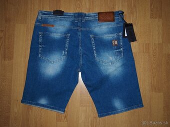 Philipp plein pánske rifľové šortky - kraťasy - 4
