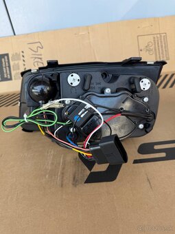 Predne led svetla pre VW Bora chromove - 4