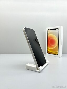 iPhone 12 WHITE TOP STAV NOVÁ BATÉRIA 100% - 4