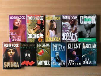 Agatha Christie, Oscho, Daniken, Cook, Grisham - 4