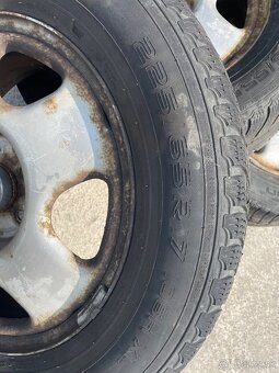 Honda CRV 225/65 R17 na zimných pneu - 4