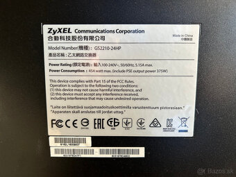 Predám POE Switch Zyxel GS2210-24HP - 4