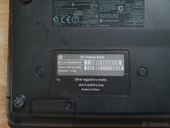 Notebook HP Probook 6550b - 4