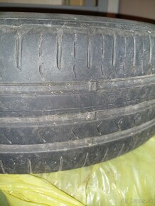Letne pneu 195/65 R15 + Plechove disky 6Jx15 ET50 5x114.3 - 4