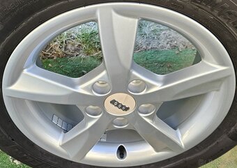 Atraktívne, originálne hliníkové disky AUDI - 5x112 r16 - 4