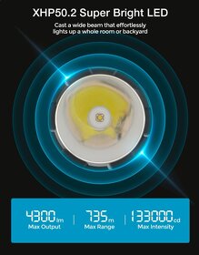 Výkonné Baterky ASTROLUX FT03/FT03 PRO dosah až 875m/1280m - 4