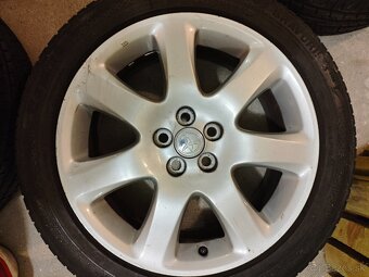 Krasne Originalne disky Toyota Avensis 5 x 100 +letne gumy - 4