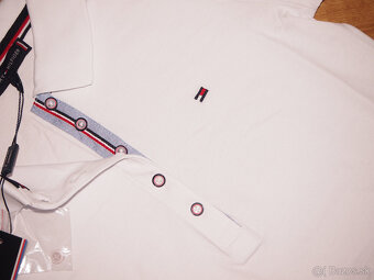 Tommy Hilfiger dámske biele polo šaty - 4