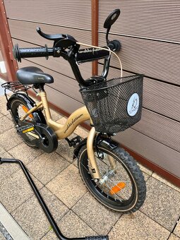 Detský bicykel 14 palcový TOMABIKE platinum - 4
