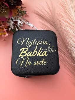 Šperkovnica pe najlepšiu babku + darčekové balenie - 4