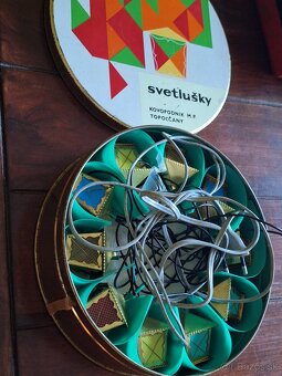 Staré vianočné svetlušky - 4