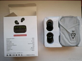 Predám nové bezdrôtové Bluetooth slúchadlá s LED displayom - 4