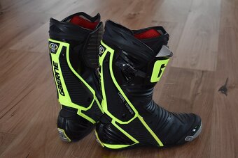 Kozene rukavice Lime - velkost M / 7 - neon color - 4