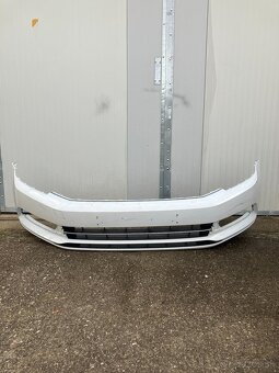 predni naraznik vw passat b8 14-19 bily holy - 4