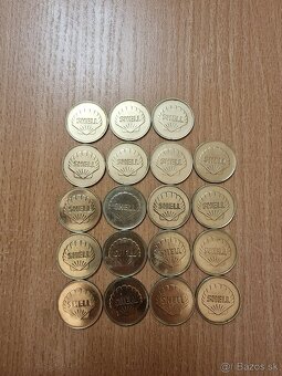 Zberateľské mince Shell - 4