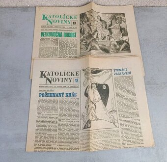 Staré Katolícke noviny 8 kusov - 4