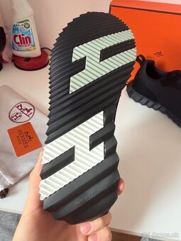 Hermès sneakers – čierne - 4