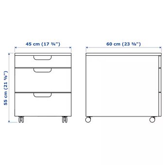 Kontajner zasuvkovy Ikea Galant - 4