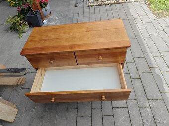 Drevená Komoda 87 x 90 x 40 - 4