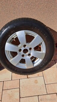 5x100 disky škoda s pneu 195/65 r15 - 4