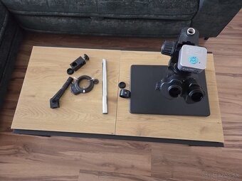 Simul-Focus 3.5X-90X Stereo Trinocular Microscope 48MP - 4