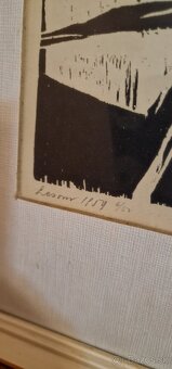 Obraz Matilda Čechová -Lesom 1959 - 4