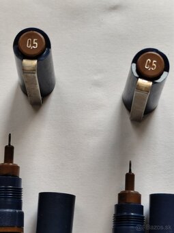 Doplnacie pera na kreslenie Centrograf 9070, pouzite. - 4